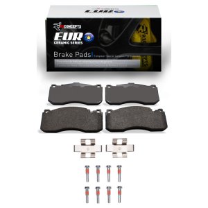 BMW 135I Brake Pads - Front - R1 Concepts - EURO Ceramic - `06-`13